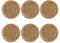 Set mit 6 japanischen Tischsets, dekoratives Tischset, Hochzeit, Party, Tischdekoration, gewebtes Platzdeckchen