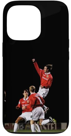 Midfielders Celebrate Goal Football World Championship 1998 Case for iPhone 13 Pro