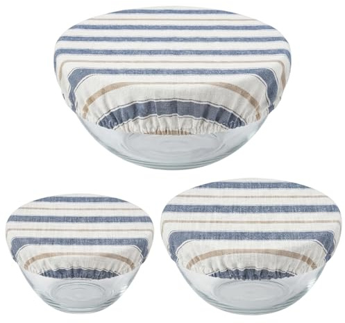 3PCS Bowl Covers, Bread Proofing Cover Set, Reusable Bowl Covers for Bread Baking Accessories,Kitchen Food Storage Solutions