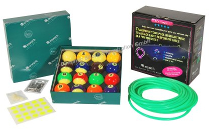 Billard Kugeln Aramith glow in the dark, 57,2mm, Pool