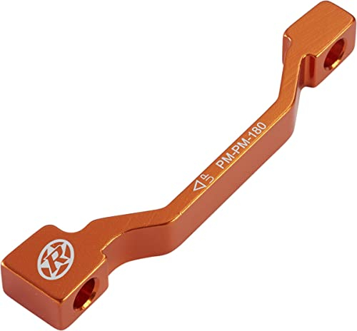 Reverse Scheibenbremsen Adapter PM-PM von 160 auf 180mm orange