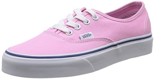 Vans U Authentic Vzuk2W0, Baskets Mode Mixte Adulte - Rose (Pink/True White), 36 EU (4.5 US)