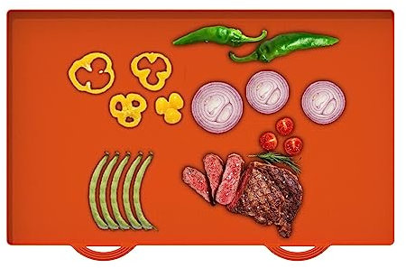 Tappetino per barbecue, fodera per forno in silicone per barbecue, tappetini da forno antiaderenti per barbecue per uso domestico, campeggio