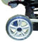 sunnybaby 10900 - Radschutz für Kinderwagen-Räder, Reifenschutz, Schutzhülle/Reifentaschen | bis 14 Zoll / 35 cm Durchmesser | 4 Stück Packung | Folie | Qualität: MADE in GERMANY
