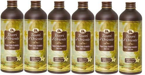 Tesori d´oriente Vaniglia & Zenzero Badecreme 6 x 500ml