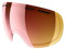 POC Fovea Clarity Spare Lens Disque de Rechange Taille Unique Clarity/Spektris Rose Gold