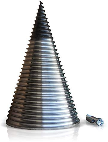 ALLTECH Vite CONICA SPACCALEGNA (PTU) ROTATIVA 230/2 Cono Ø230 mm con Punta di Ricambio.
