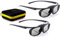 2X Hi-Shock® RF/BT Pro Black Heaven & Dualcase| Aktive 3D Brille für 3D TVs von Sony, Samsung | komp zu SSG-3570 CR/TDG-BT500A / AN3DG35 [ 120 Hz | Bluetooth | wiederaufladbar]