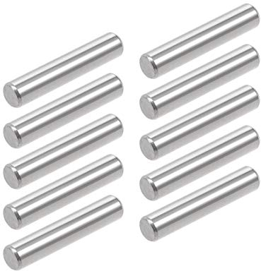 sourcing map 10stk. Passstift 304 Edelstahl Heringe Stützregale 6mm x 30mm
