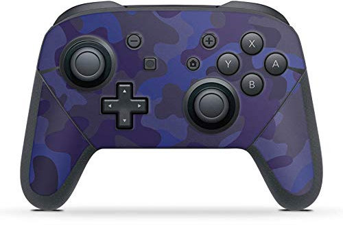 DeinDesign Skin kompatibel mit Nintendo Switch Pro Controller Folie Sticker Camouflage Bundeswehr Black & Bold