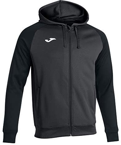 Joma Academy IV Kapuzenjacke Anthrazit Schwarz, 101967.151.4XS