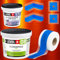Dicht-Set 7Kg Flüssigfolie, 1,5kg Fliesengrund, 5m Dichtband, 2 Innenecken, 2 Wandmanschetten, Dusche, Bad, SET333