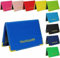 REQUISITE NEEDS Funda unisex para tarjetas de viaje, tarjeta de crédito, identificación, billetera, soporte para tarjetas de autobús, diseño de lunares, Blue, Clásico