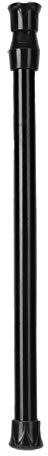 Federzugstange, Teleskopstange Kohlenstoffhaltiger Stahl, verstellbare Länge, Kleiderstange Fenstervorhangschiene ohne Bohren, für Zuhause, Küche, Kleiderschrank, Schienendurchmesser 1,3 cm(25-40cm)
