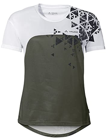 VAUDE Damen Women's Moab Vi T-Shirt, Khaki, 46 EU