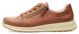 ARA Damen Osaka Low-Cut Sneaker, Cognac, 40 EU Weit