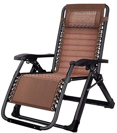 Liegestuhl Klappbar Sonnenliege Liegestühle, Zusammenklappbar, Liegestühle, Relax, Verstellbare Liege, Liegestühle, Hochlehner, Garten, Strand, Outdoor, Urlaub Terrassenliege Klappbar Zero Gravity Stu