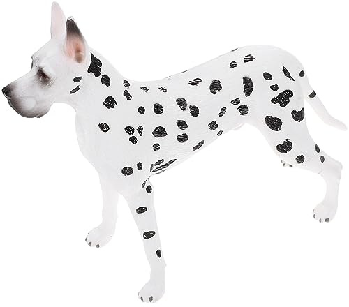 TOYANDONA Welpe Spielzeug Für Hundemodelle Deutsche Dogge Statue Dekoration Hundefiguren Tiermodell Spielzeug Mit Tierfiguren Dalmatiner Kuchendeckel Heiser Plastik Armaturenbrett Kind