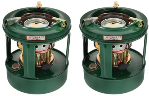 VANZACK 2pcs Portable Kerosene Stoves for Cooking, 8-Wick Outdoor Oil Stove