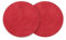 Auto Untersetzer 2 Stücke Auto Coaster Für SAAB Für Turbo X Monster 9-2X GT750 92 Schweden Aufkleber Wasser Tasse Flasche Halter Matte Anti-Slip Pad rutschfest Auto Untersetzer(Red-2PCS)