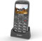 ISHEEP Telefono cellulare quad-band, gsm, tasti grandi per anziani, sbloccato, senza sim inclusa,D210 nero