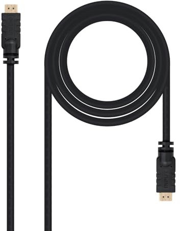 Brightium Cable HDMI V1.4 15m, alta velocidad, soporte HEC, repetidor A/M a M, ideal para conexiones de audio y video de alta definición.