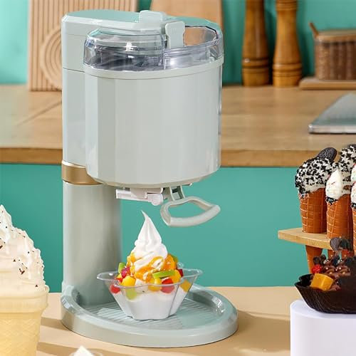 YJFEDCC Sorbetière, Petite Sorbetière Aux Fruits Entièrement Automatique Entièrement Automatique, Sorbetière pour Enfants