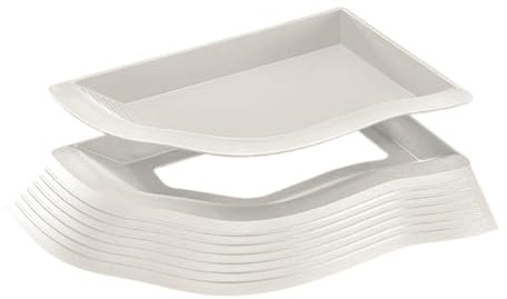 BBTISG Plato de agua de tortuga, piscina de reptiles, cuencos de agua reutilizables para piscina de reptiles, accesorios para tomar el baño (blanco, L)