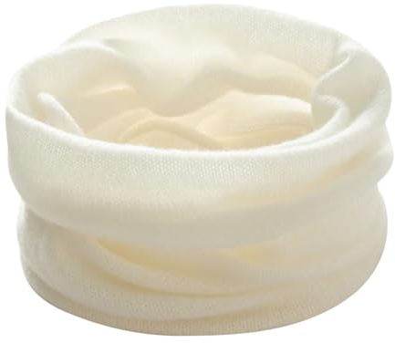 Ayuduots Écharpe tube en cachemire pour femme, cache-cou léger, accessoires de tricot à boucle à col bénitier pour filles