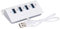 Concentrador USB de 4 Puertos Mtlavishness con Adaptador OTG de múltiples interfaces para una conectividad Mejorada, transmisión rápida de Datos de hasta 480 Mbps, Adecuado para