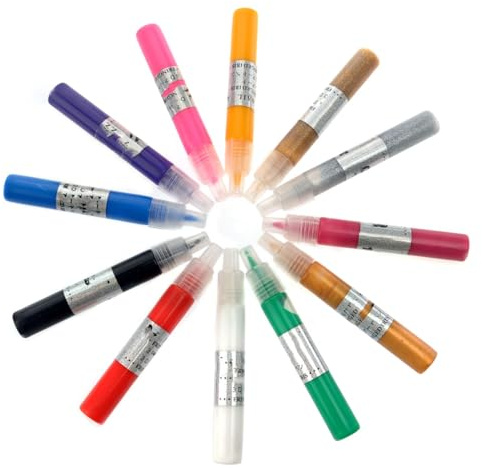 OATIPHO Stylos Couleurs Pour Nail Art Gel Uv Et Acrylique Peinture Et Vernis à Ongles