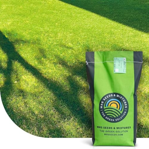 Shade & Sun : Gazon Ombre | 5 kg - 250 m² | Semences de Gazon pour Moins de Mousse | Gazon Sain et Résistant | Convient aux Pelouses d'Ornement et de Jeu