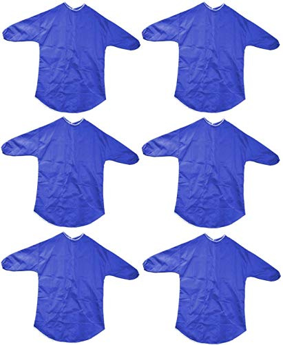 Major Brushes Blue Childrens Play Apron 70cm Pack of 6