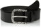 Diesel BATERNO CINTURA BELT Gürtel Herren Echtleder (Schwarz, 80 cm)