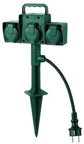 Bachmann Gartensteckdose, Grün, Normal