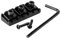 Musiclily 43mm Locking Nut Gitarren Klemmsattel für Floyd Rose Tremolo System E-Gitarre, Schwarz