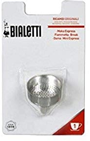 Bialetti Industrie Spa-Div.Caffett. Imbuto Originale Bialetti TZ 1, Metallo, Inox, 12 x 5,5 x 19 cm