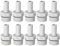 sourcing map Adaptateur raccord flexible PVC 10mm 25/64 Barbillon x1/2 G tuyau mâle 10Pcs