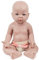 Vollence Bambola da 43 cm Completamente in Silicone, Non Sono in Vinile, Bambole per Bambini Reali, Neonati realistici, Rinata - Ragazzo