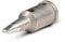 Weller WLTDF24IBU75 Replacement Double Flat 2.4mm Tip for WLBU75 Cordless Butane Soldering Iron, 3 PK