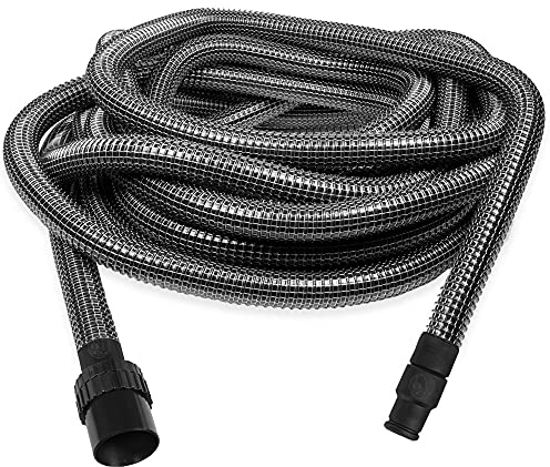 Saugschlauch MADE IN GERMANY - Schlauch für Monzana Nass Trockensauger 30L NTS passend - Bestleistung beim Saugen Schlauchlänge 12 Meter