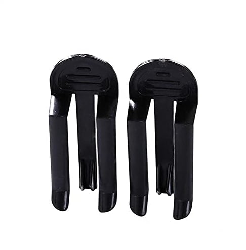 TOSSPER 2pcs/lot Practical Trash Can Clamp Plastic Garbage Bag Clip Fixed Waste Bin Bag Holder Rubbish Clip(random Color)