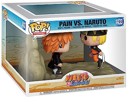 Funko Pop! Moment: Naruto Uzumaki - Pain V Naruto Uzumaki - Figura in Vinile da Collezione - Idea Regalo - Merchandising Ufficiale - Giocattoli per Bambini e Adulti - Anime Fans