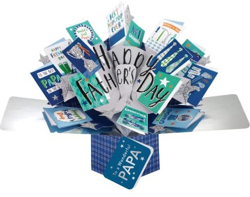 Happy Father's Day To A Wonderful Papa Pop Up Card 3D Pop Up Cards POP002F13