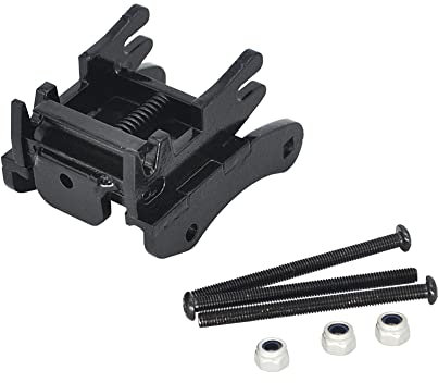 KEAAN Huina Quick Hitch Seau Métal Noir Connecteur Mise À Niveau HUINA 1593 1594 1550 1580 1592 RC Pelle Modèles Pièces