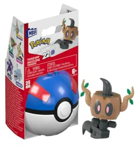 Mega Brands Pokemon Construx in Pokeball Evergreen & Generations - (Phantump)