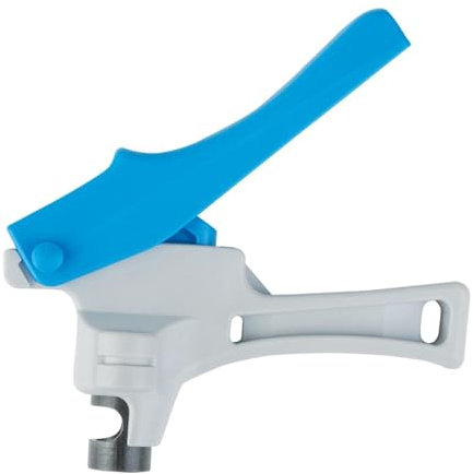 perfk Locherwerkzeug für Tropfbewässerung, 3-mm-Lochstanzer, kompaktes Handbohrwerkzeug für den Außenbereich für Sprinklerrohre, Blau Weiß B