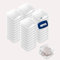 Dball 40 Stück Plastikbox mit Deckel Klein Aufbewahrungsbox Mini Transparentem Plastikbox Quadrat Ordnungsboxen für Pillen Kleinteile Kleine Perlen und Andere Bastelzubehör (5.5 * 5.5 * 2CM)
