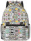 Comic ar Stilvoller Canvas-Rucksack, wasserdicht, leicht, für Schule, College, für Teenager, Jungen, Mädchen, Schwarz , One size