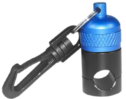 rockible Schlauchhalter für Atemregler Zum Tauchen mit Sicherer Schnalle, Blau